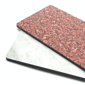 4x8ft Fachada De La Pared De Piedra De Marmol Panel Compuesto De Aluminio Acm/Acs Vel - Product Image 3