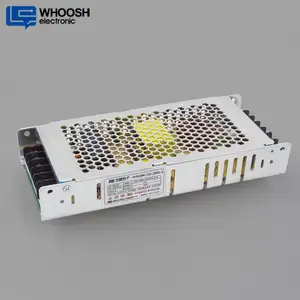 Whoosh HX-200N-5新款超薄5V DC 40A电源200瓦室内发光二极管驱动变压器，用于发光二极管显示和照明