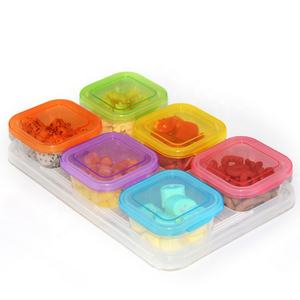 الترويجي قابلة لإعادة الاستخدام الميكروويف فرن المواد البلاستيكية للأطفال بينتو علب الاغذية - Product Image 2