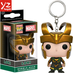 Al por mayor venta caliente funko pop Loki <span class=keywords><strong>anime</strong></span> figura llavero - Product Image 1