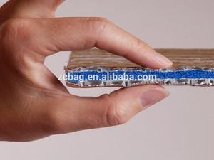 high retardante de llama de aluminio puro barrera reflexiva epe xpe lámina de la burbuja de <span class=keywords><strong>aislamiento</strong></span> de calor material - Product Image 1