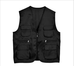 <span class=keywords><strong>Gilet</strong></span> promotionnel multi-poches personnalisé avec logo pour les bénévoles - Product Image 3