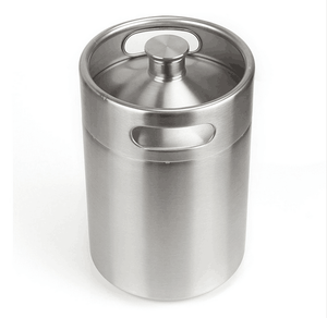 Barrilete del gruñidor de la cerveza del acero inoxidable 5L con el mini dispensador del barrilete, lanza del sistema del dispen - Product Image 5