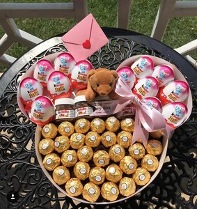 Hộp Quà Sô Cô La Hoa Hồng Mới 2019 Hộp Hoa Gấu - Product Image 6