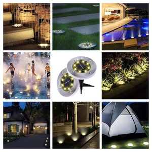 8 Luci Solari <span class=keywords><strong>da</strong></span> <span class=keywords><strong>Giardino</strong></span> a LED Impermeabili <span class=keywords><strong>da</strong></span> Esterno, Luci Interrate per Paesaggio, Vialetto, <span class=keywords><strong>Giardino</strong></span> e Sentiero - Product Image 6