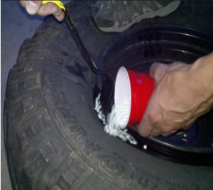 Billes d'équilibrage de pneus, composé de céramique, billes d'équilibrage pour pneus - Product Image 1