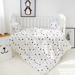 Popular orgánico dormitorio cama <span class=keywords><strong>forros</strong></span> de bebé 3 piezas <span class=keywords><strong>cuna</strong></span> ropa de cama <span class=keywords><strong>para</strong></span> niñas - Product Image 3