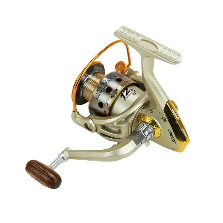 High quality 12 bearings 1000 7000 switchable handle bait caster japan fly fishing reel
