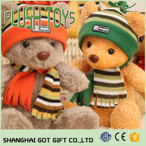 Polular poco oso de peluche con ropa para promoción, oso de peluche personalizados - Product Image 2