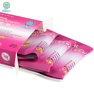 Mendukung kustom 12 jam bantalan pemanas instan awet plester pereda nyeri menstruasi - Product Image 3