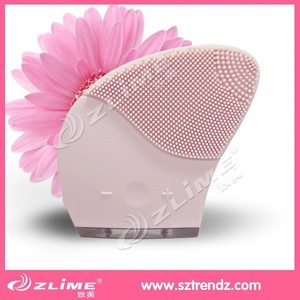 New profonde Pore nettoyage Sonic Vibration nettoyant <span class=keywords><strong>visage</strong></span> brosse pour soins de la peau - Product Image 1