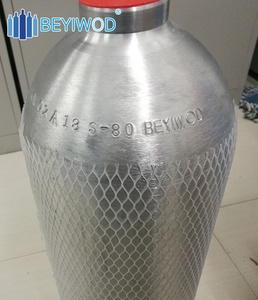 Thiết Bị Lặn Khí Cầm Tay 200bar 3000psi 12L S80 Xi Lanh Khí Nhôm Oxy Với Van YOKE/DIN - Product Image 2