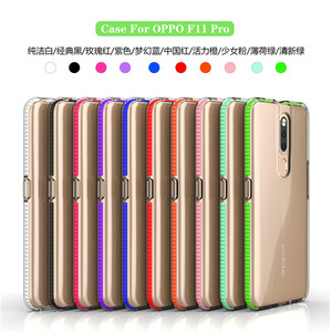 כפול צבע אנטי הלם TPU מקרה עבור <span class=keywords><strong>OPPO</strong></span> <span class=keywords><strong>F11</strong></span> פרו טלפון מקרה