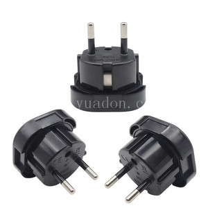 Sản Phẩm Bán Chạy Nhất 3 Pin Quảng Trường Để Vòng Adaptor Cắm 4.0 Mm Châu Âu Loại C Adapter - Product Image 4