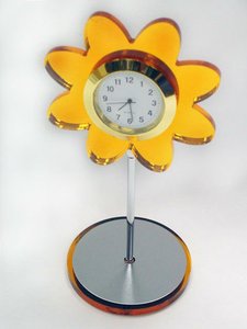 Adorable decoración de escritorio en forma de flor reloj divertido - Product Image 6
