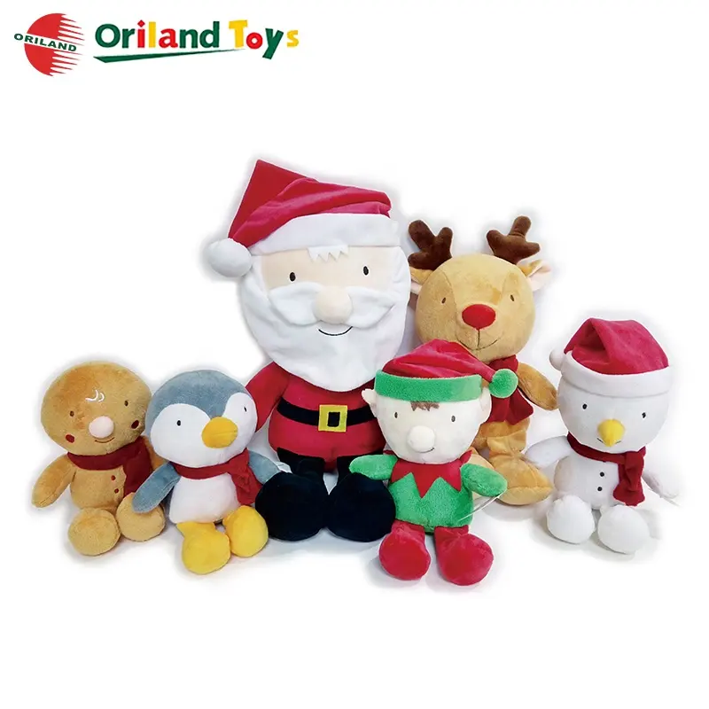 Peluche animal, jouets doux de noël, jouets elfe, animaux