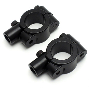 Rétroviseur de <span class=keywords><strong>moto</strong></span> en alliage pour siège de voiture électrique Poignée de voiture pour bicyclette Auvent modifié Tricycle électrique Support de rétroviseur Fixation - Product Image 1