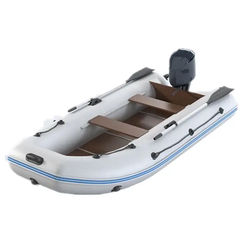 Inflatable Rubber Rafts Boat Home Fishing Boat with Electric Motor