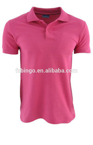 libre de envío personalizado de polo de la camiseta con el parche de tejido - Product Image 1