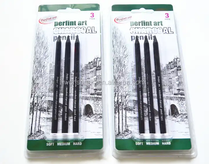Charcoal Pencil Art Supplies, Charcoal Pencil Drawing