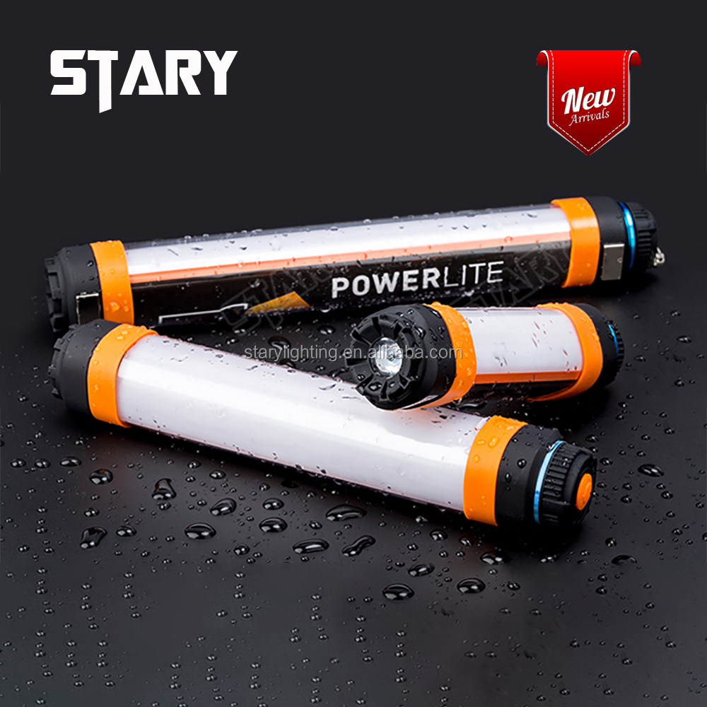 STARYNITE IP68 multifunctional emergency lamp with flashlight working light power bank warning light mosquito repellent