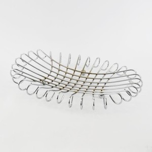 Elegante triángulo espiral diseño cocina hierro alambre ecológico cesta de almacenamiento de alimentos - Product Image 6