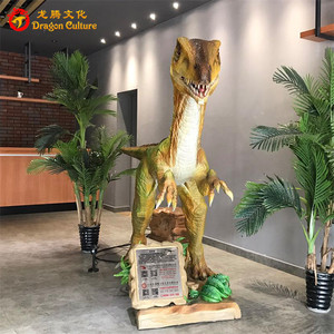 Personalizado dinosaurio de <span class=keywords><strong>La</strong></span> <span class=keywords><strong>Selva</strong></span> <span class=keywords><strong>restaurante</strong></span> deinonychus natural dinosaurio modelo - Product Image 6