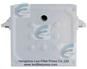 Polypropylene के लिए Recessed फिल्टर प्लेटें लियो से झिल्ली फिल्टर प्रेस Recessed चैम्बर फिल्टर प्रेस