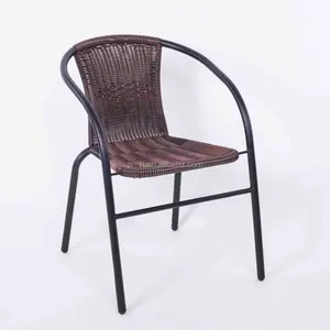 Fábrica de personalización en la de aluminio al aire libre de hierro forjado sillas