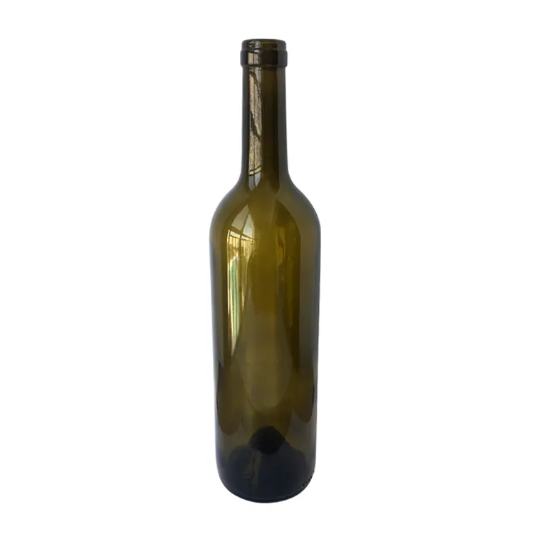 Good quality classical design fancy bordeaux wine bottles 750 ml with punt CY-618