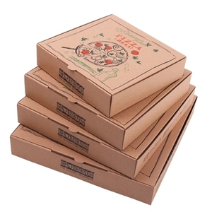 Factory price custom design pizza box corrugated wholesale pizza boxes