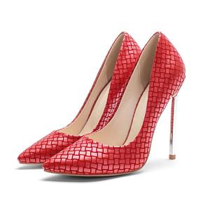 Speciale Signore di Disegno <span class=keywords><strong>Calzature</strong></span> Piazze Superiore A Spillo Punta A Punta Pompe OEM Scarpe di Gomma Slip On Scarpe Tacchi Alti - Product Image 4