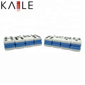 Juego <span class=keywords><strong>de</strong></span> dominó Doble 6 personalizado, 28 Uds., molde 5008 <span class=keywords><strong>de</strong></span> doble cara, color azul, blanco, dominó <span class=keywords><strong>de</strong></span> <span class=keywords><strong>dos</strong></span> tonos para jugar - Product Image 2