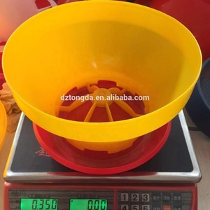 Bebek tavuklu beslenmesi yuvarlak yerçekimi akış besleyici civcivler için plastik besleyici - Product Image 3