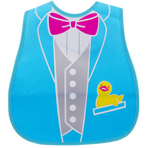 Venta caliente suave EVA lindo bebé Baberos impermeable diseño de dibujos animados lavable babero infantil - Product Image 3