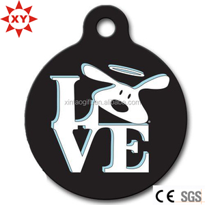 Osso forma personalizzata umani pet dog tags - Product Image 6