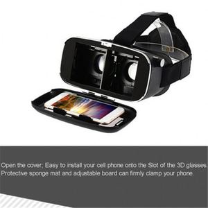 Lunettes de réalité <span class=keywords><strong>virtuelle</strong></span> VR en carton, pour téléphone portable, <span class=keywords><strong>film</strong></span> vidéo 3D, en carton, 4.7-6.0 pouces, avec manette de jeu - Product Image 4