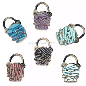 El más nuevo diseño animal monedero gancho de metal con brillo para el día de la <span class=keywords><strong>madre</strong></span> - Product Image 1