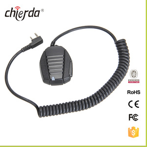 De alta calidad de radio de dos vías talky práctico altavoz micrófono <span class=keywords><strong>mini</strong></span> altavoz micrófono inalámbrico - Product Image 1