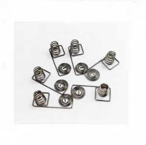 Nickel plating aa battery spring contact for electronics