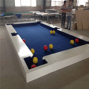 Juegos de fútbol Mesa de billar Mesa de snookball de madera para adultos - Product Image 4