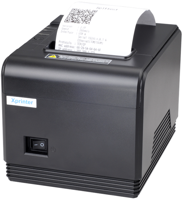 Thermal Receipt Printer Pos Receipt Line Printing for Restaurant Printer Xp- Q800