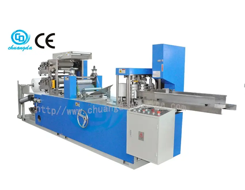 Machine à papier jetable CDH-300-300, Machine à serviettes de Table avec impression deux couleurs