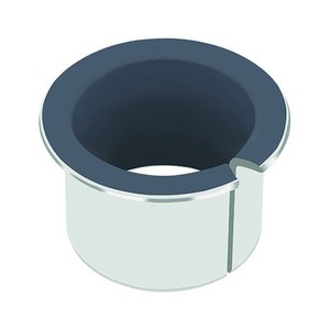 แบริ่งแห้งอลูมิเนียมอัลลอยด์แบบ SF-1พร้อมปลอก PTFE ประสิทธิภาพการเลื่อนที่ยอดเยี่ยมสำหรับโช้คอัพ
