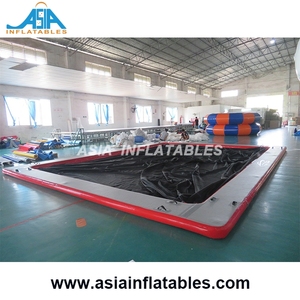 Jeux de <span class=keywords><strong>piscine</strong></span> flottants gonflables portatifs de mer d'océan avec le flotteur gonflable de <span class=keywords><strong>piscine</strong></span> de Yacht de <span class=keywords><strong>filet</strong></span> d'anti méduse à vendre - Product Image 2