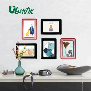 <strong>Hanging</strong> <strong>Poster</strong> Hanger White Metal Wall EVA Magnetic Picture Frames Photo <strong>Magnets</strong> - Product Image 1