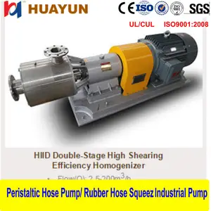 Pastes Emulsifying Pump/sauce Homogenizing Inline Mixer/mayonnaise high shear dispersal emulsifier machine;emulsifier pump