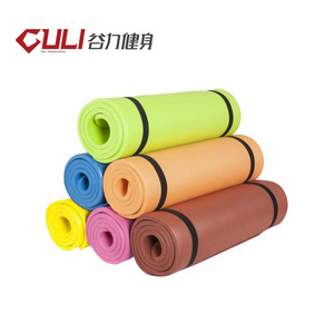 Salud y Fitness de espuma de confort <span class=keywords><strong>ejercicio</strong></span> de Yoga <span class=keywords><strong>Mat</strong></span> Extra gruesa NBR estera de Yoga - Product Image 2