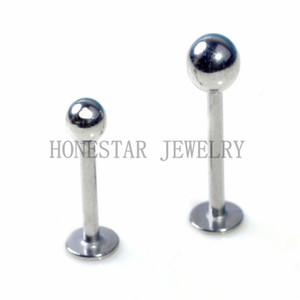 اللسان الشفاه البطن السرة الشفاه الحاجب حلقات مطليه من مجوهرات ثقب الجسم - Product Image 6