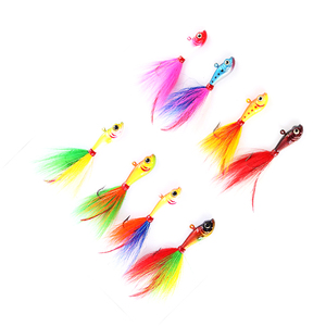 BJL001 venta al por mayor <span class=keywords><strong>de</strong></span> <span class=keywords><strong>Pesca</strong></span>, Señuelos <span class=keywords><strong>de</strong></span> <span class=keywords><strong>Pesca</strong></span> bucktail jig - Product Image 1